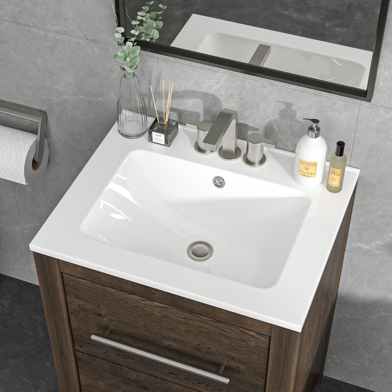 Drop in Thin Feather Edge Cabinet Vanities Top White Ceramic Bathroom Cabinet Sink Sarlai Drop in Thin Feather Edge Drop in Thin Feather Edge Cabinet Vanities Top White Ceramic Bathroom Cabinet Sink
