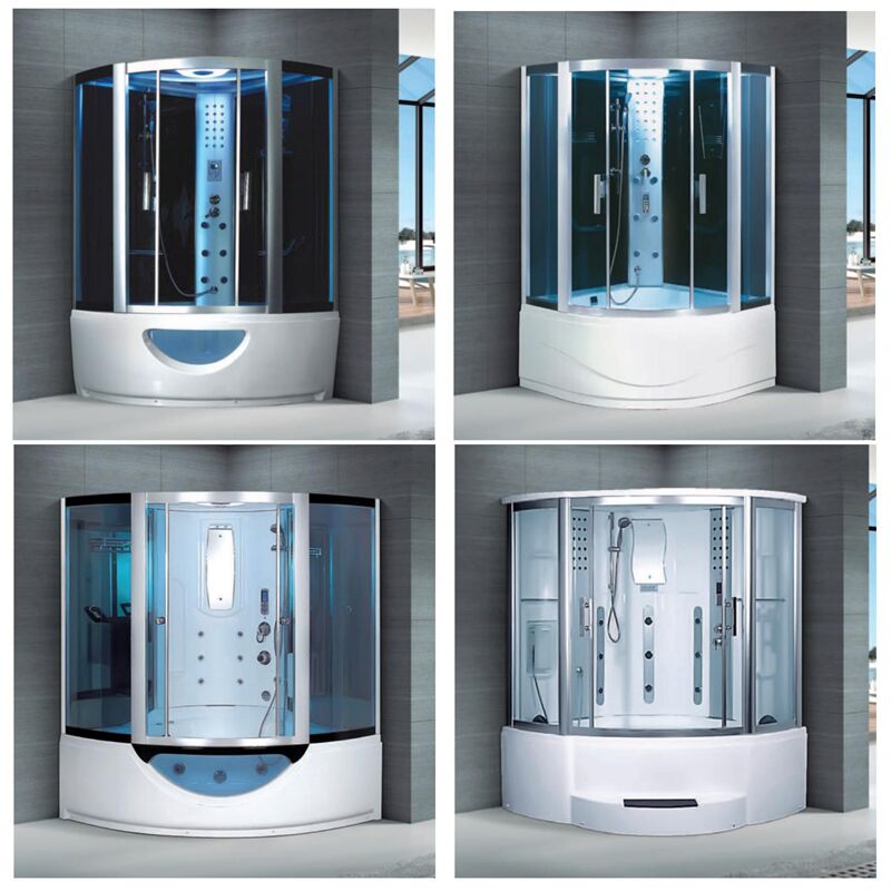 Luxury Whirlpool Hydromassage Bath Home Steam Room Bathtub Steam Shower Room Shower Cabin Shower Cabin Manufacturer Factory wholesale shower bathtub,Sauna Rooms
