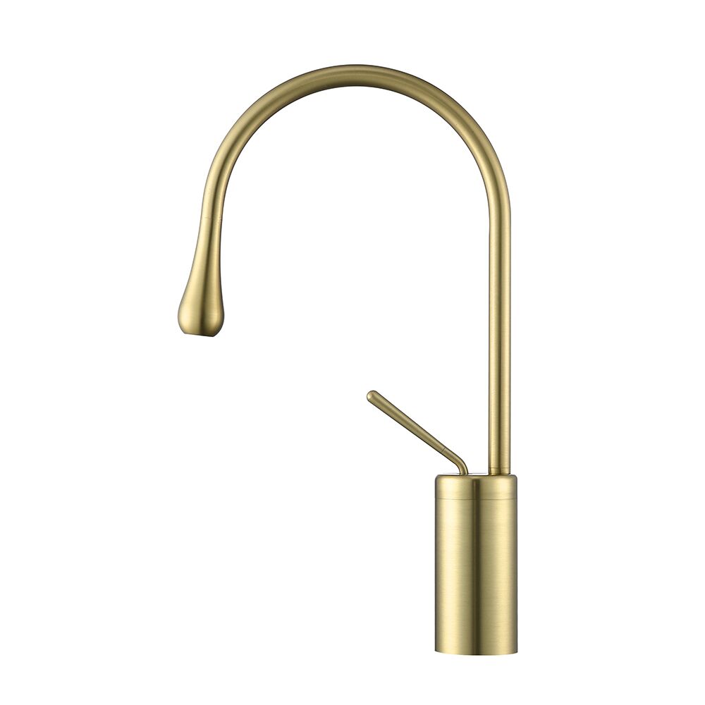 Single Hole Modern Brushed Gold Brass Waterfall Bathroom Wash Basin Water Sink Mixer Taps Washing Faucet Single Hole Modern Brushed Gold Brass Waterfall Single Hole Modern Brushed Gold Brass Waterfall Bathroom Wash Basin Water Sink Mixer Taps Washing Faucet