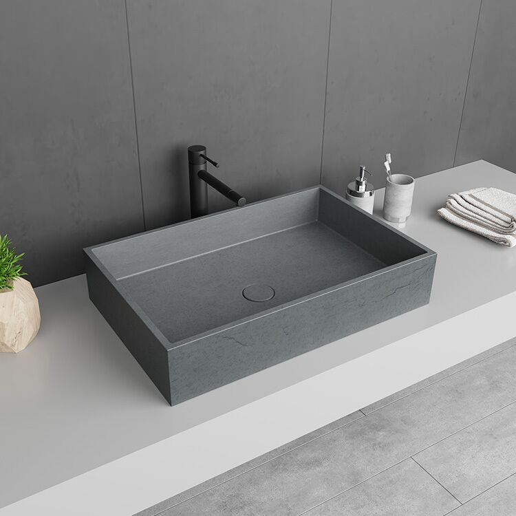 UPC Rectangular Hotel Countertop Cement Sink Wash Hand Basin Designs Bathroom Grey Concrete Sink Restaurant Art Wash Basin UPC Rectangular Hotel Countertop Cement Sink UPC Rectangular Hotel Countertop Cement Sink Wash Hand Basin Designs Bathroom Grey Concrete Sink Restaurant Art Wash Basin