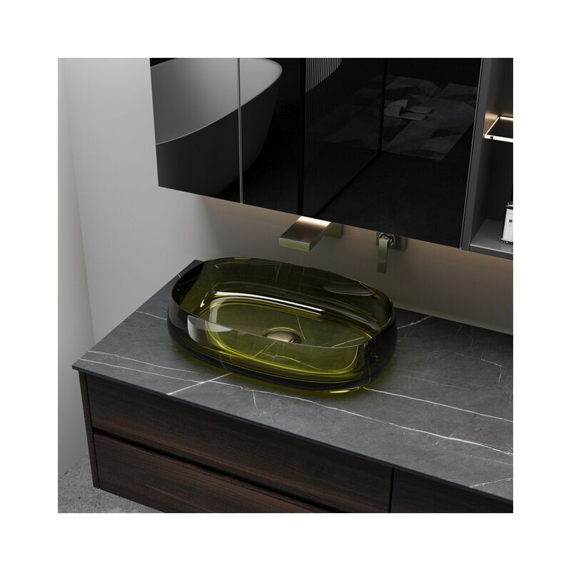 Good Price Transparent Sinks Durable Resin Material Clear Wash Basin Countertop for Home Washroom Vanstar Good Price Transparent Sinks Durable Good Price Transparent Sinks Durable Resin Material Clear Wash Basin Countertop for Home Washroom