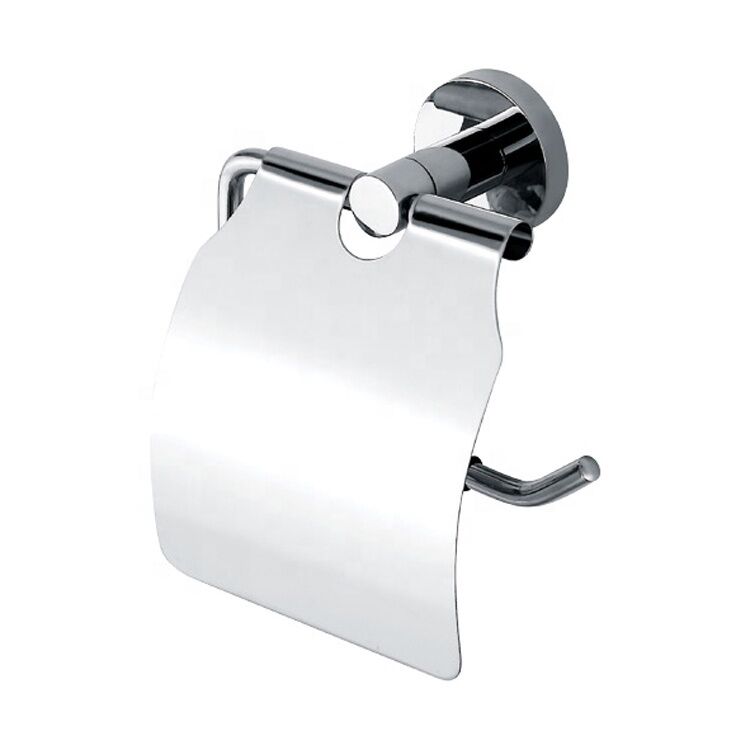 Wall Mounted Bathroom Accessories Round Tissue Roll Holder 304 Stainless Steel Paper Holder Hanger With Cover Wall Mounted Bathroom Accessories Round Tissue Wall Mounted Bathroom Accessories Round Tissue Roll Holder 304 Stainless Steel Paper Holder Hanger With Cover