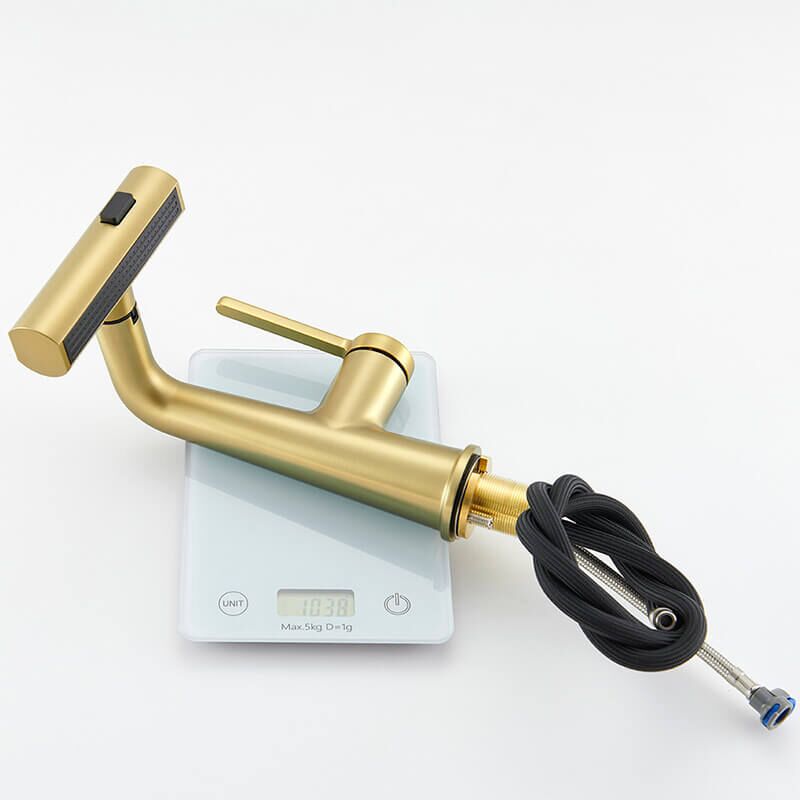 Waterfall Rainfall Bathroom Faucet with Pull Down Sprayer Bathroom Sink Faucet with 360° Rotaty Waterfall Basin Mixer Tap Waterfall Rainfall Bathroom Faucets G 6 Waterfall Rainfall Bathroom Faucet with Pull Down Sprayer Bathroom Sink Faucet with 360° Rotaty Waterfall Basin Mixer Tap - Image 18