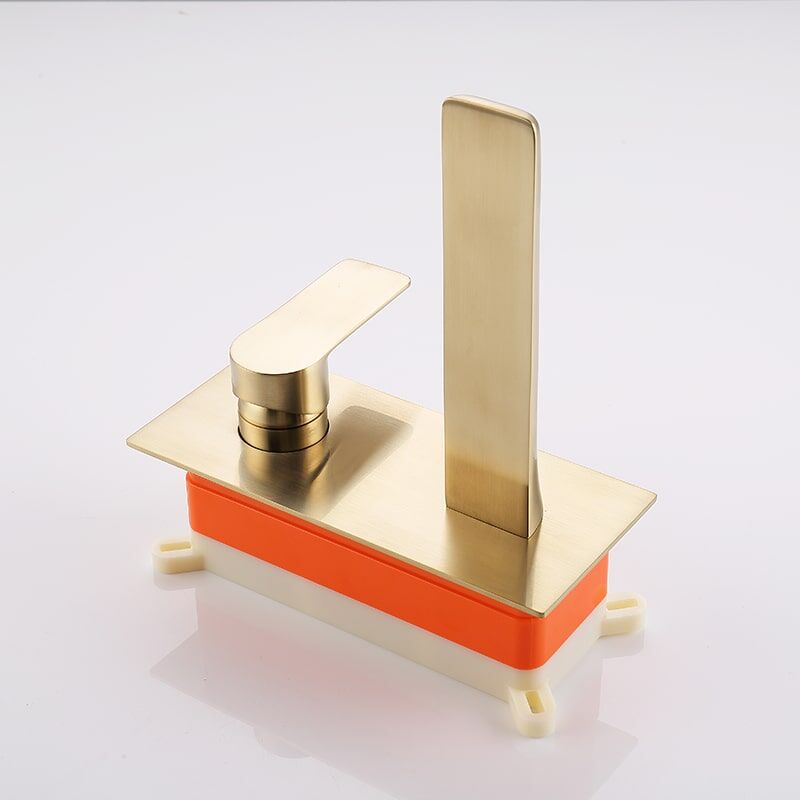 Wholesale Luxury Brass Wall Mounted Basin Tap Brushed Gold Concealed Basin Mixer Faucets Wholesale Luxury Brass Wall Mounted Basin Tap Brushed Gold Concealed Basin Mixer Faucet 1 10 Wholesale Luxury Brass Wall Mounted Basin Tap Brushed Gold Concealed Basin Mixer Faucets - Image 5