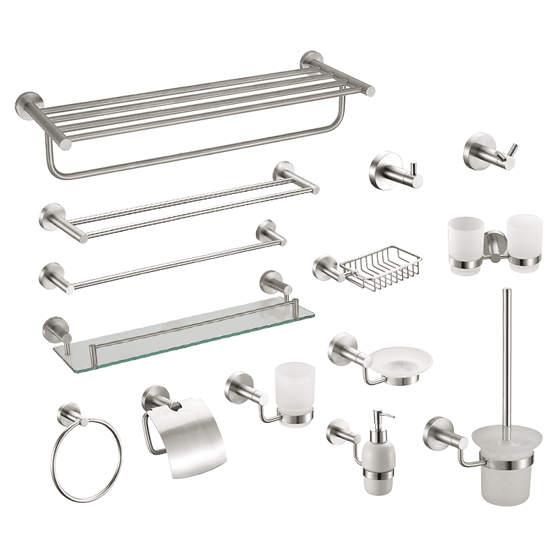 Wholesale Stainless Steel Brush Bathroom Hardware Set 78 Series Wall Mount Towel Rack Paper Roll Holder Bathroom Accessories Wholesale Stainless Steel Brush Bathroom Hardware Set Wholesale Stainless Steel Brush Bathroom Hardware Set 78 Series Wall Mount Towel Rack Paper Roll Holder Bathroom Accessories