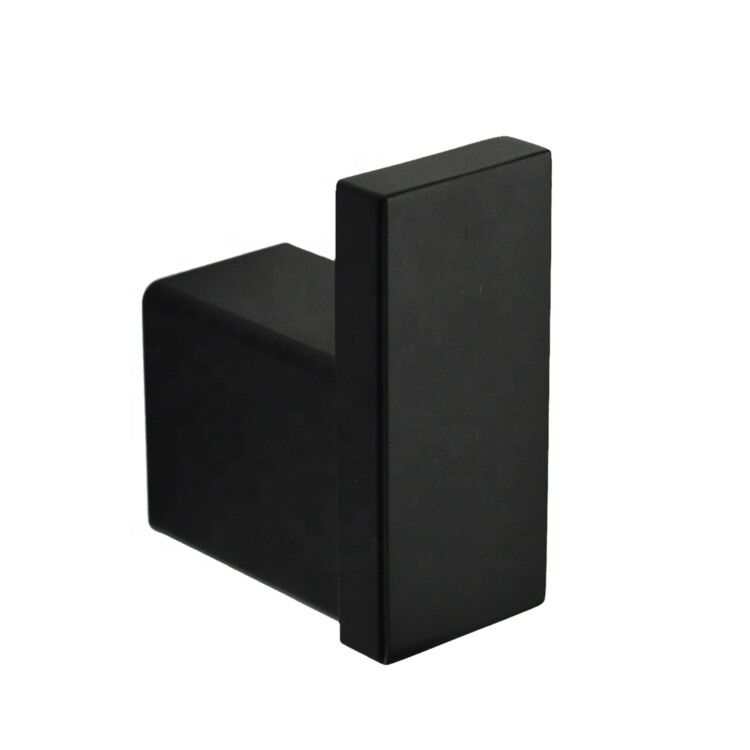 Wholesale Wall Mounted Home Bathroom Bedroom Matt Black Square 304 Stainless Steel Clothes Holder Towel Coat Hanging Robe Hook Wholesale Wall Mounted Home Bathroom Bedroom Wholesale Wall Mounted Home Bathroom Bedroom Matt Black Square 304 Stainless Steel Clothes Holder Towel Coat Hanging Robe Hook