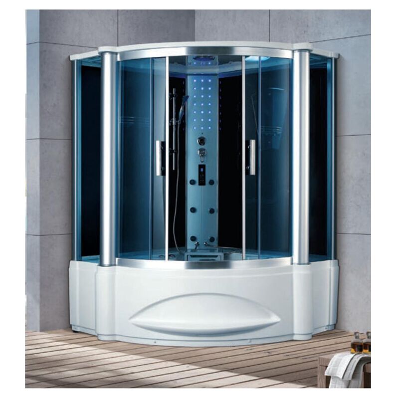 China Supplier hotel Functional Bathroom Hydro Massage Steam Shower Cabin Combos sauna shower cabin for bathroom Shower Rooms Amp Accessories,Hot Cheap Family Multi-function Sauna Steam Shower Room