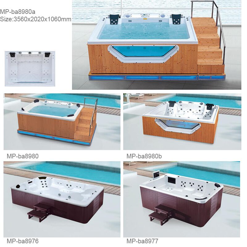 MOPO Hot Sale Outdoor Hydro Massage Spa Tub Whirlpool Spa Bathtub steam bath shower steam bath shower room whirlpool outdoor spa hot tub with jacuzzier bathtub massage pedicure spa tub