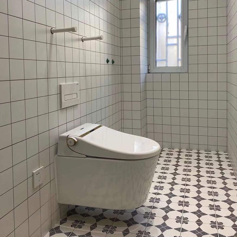 Hotel Bathroom Wall-Mounted Toilet Factory Wholesale Frameless Bathroom Wall-Mounted Toilet V007 toilet V007 11 Hotel Bathroom Wall-Mounted Toilet Factory Wholesale Frameless Bathroom Wall-Mounted Toilet V007 - Image 2