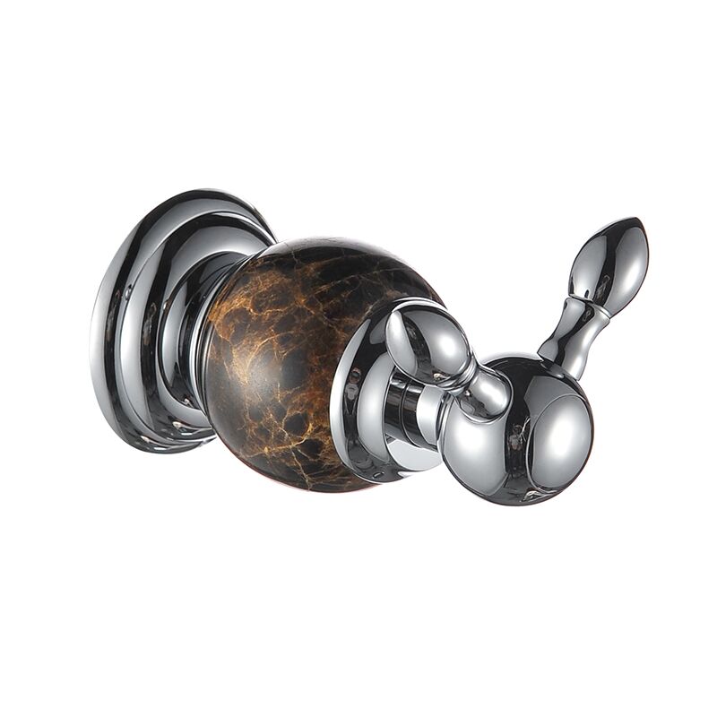 China Manufacturer Stainless Steel Bathroom Accessories Set Towel Rack Chrome Plated Round Brass Robe Hook China manufacturer stainless steel bathroom accessories set towel rack chrome plated round brass luxury robe hook robe hook2102 China bathroom brass luxury robe hook