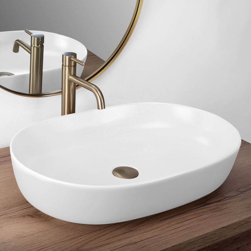 Bathroom Basin Premium Good Price Ceramic Above Counter Lavabos Rectangular Round Edge Countertop Sinks Long Wash Basin Bathroom Basin Premium Good Price Ceramic Bathroom Basin Premium Good Price Ceramic Above Counter Lavabos Rectangular Round Edge Countertop Sinks Long Wash Basin
