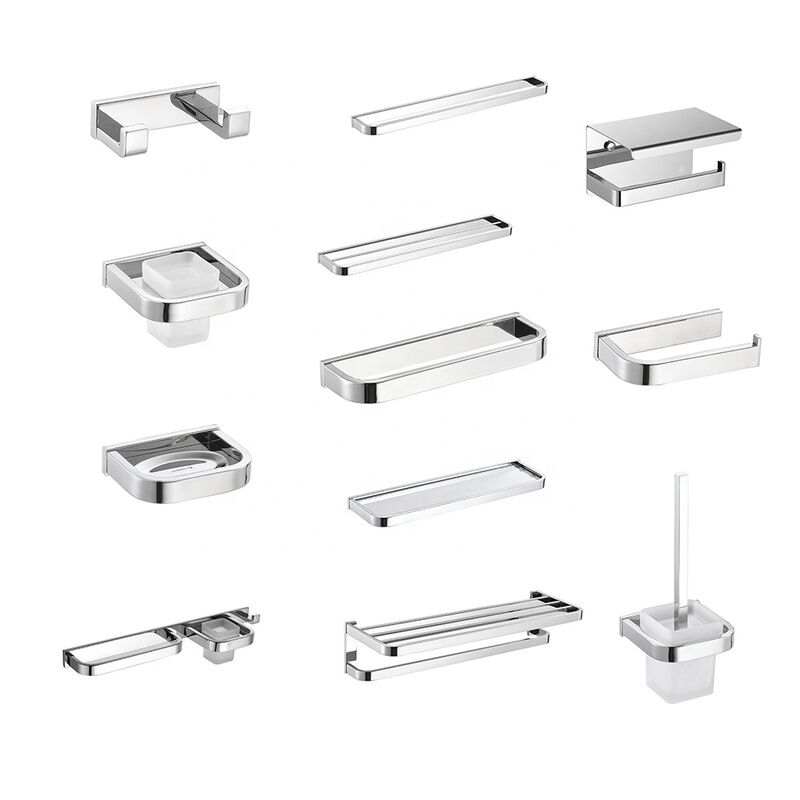 Bathroom Fittings Sanitary Ware SS304 Bathroom Accessories Polished Bath Set Towel Holder Luxury Bathroom Hotel Accessories Set Bathroom Fittings Sanitary Ware SS304 Bathroom Bathroom Fittings Sanitary Ware SS304 Bathroom Accessories Polished Bath Set Towel Holder Luxury Bathroom Hotel Accessories Set