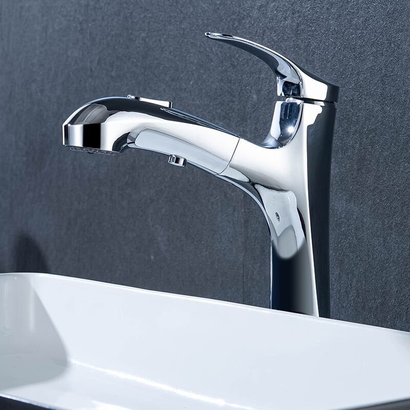 Chinese factory manufacturer chrome plated or brushed nickel bathroom basin faucet manufacturing stainless steel basin bathroom mixer faucet faucet Bathroom brass Silver chrome high deck mounted single lever pull out wash basin mixer faucet basin faucet 7 Chinese factory manufacturer chrome plated or brushed nickel bathroom basin faucet manufacturing stainless steel basin bathroom mixer faucet faucet