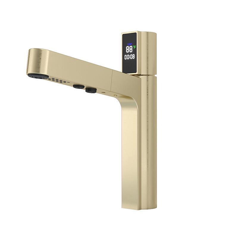 Wholesale Bathroom Sink Faucet with Pull Out Sprayer, Brushed Gold Fahrenheit Degree Temperature LED Digital Display Bathroom Bains Faucets Black Bathroom Sink Faucet with Pull Out Sprayer Fahrenheit Degree Temperature LED Digital Display Faucet Wholesale Bathroom Sink Faucet with Pull Out Sprayer, Brushed Gold Fahrenheit Degree Temperature LED Digital Display Bathroom Bains Faucets