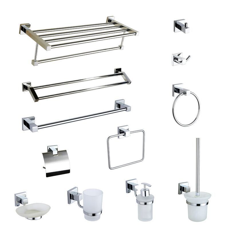 China Zhejiang Manufacturer Zinc Alloy Polishing Chrome Bathroom Hardware Set China Zhejiang Manufacturer Zinc Alloy Polishing China Zhejiang Manufacturer Zinc Alloy Polishing Chrome Bathroom Hardware Set