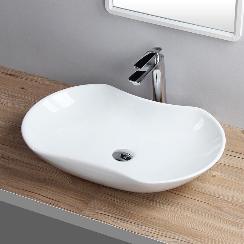 Customized Modern Luxury Oval Hand Wash Basin White Ceramic Hand Washing Sink with Vanity Counter Top Customized Modern Luxury Oval Hand Wash Customized Modern Luxury Oval Hand Wash Basin White Ceramic Hand Washing Sink with Vanity Counter Top