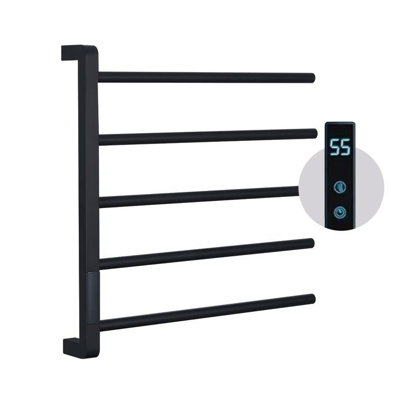 Electric Wall-Mounted Towel Warmer Rack Stainless Steel Heated Towel Rack for Bathroom Electric Wall Mounted Towel Warmer Rack Electric Wall-Mounted Towel Warmer Rack Stainless Steel Heated Towel Rack for Bathroom