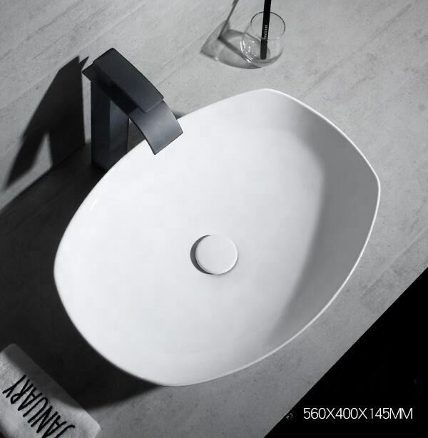 Glossy White Ceramic Countertop Art Sinks Bulk Modern Bathroom Lavatory Hand Washing Basin Glossy White Ceramic Countertop Art Sinks Glossy White Ceramic Countertop Art Sinks Bulk Modern Bathroom Lavatory Hand Washing Basin