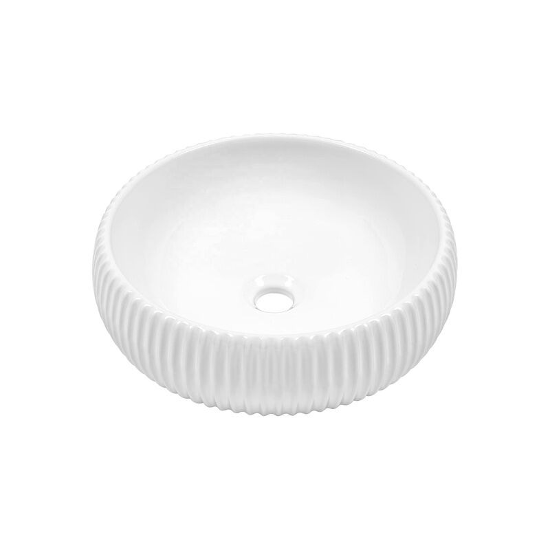 Customizable Ceramic Hand Wash Basin No-Hole Art Basin for Hotels Washrooms Glossy White Customizable Ceramic Hand Wash Customizable Ceramic Hand Wash Basin No-Hole Art Basin for Hotels Washrooms