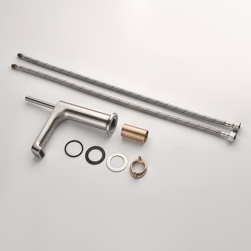 Wholesale High Quality Single Handle Bathroom Faucet Mixer Vanity Copper Sink Water Tap Faucet For Bathroom High Quality Bathroom Faucet Mixer Vanity Copper Sink Water Tap Faucet For Bathroom 4 Wholesale High Quality Single Handle Bathroom Faucet Mixer Vanity Copper Sink Water Tap Faucet For Bathroom - Image 10