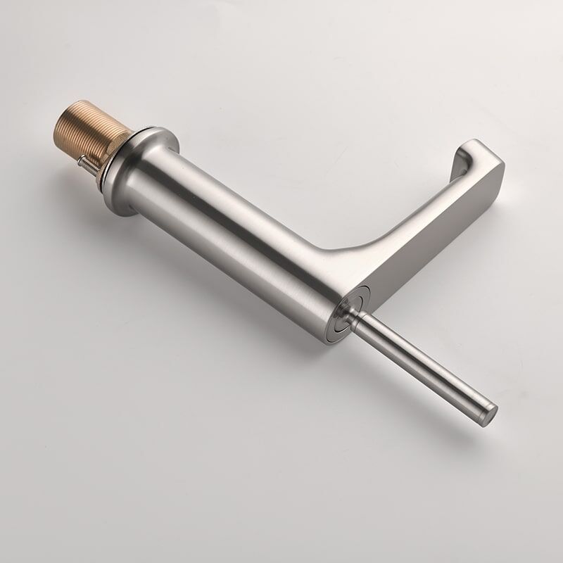 Wholesale High Quality Single Handle Bathroom Faucet Mixer Vanity Copper Sink Water Tap Faucet For Bathroom High Quality Bathroom Faucet Mixer Vanity Copper Sink Water Tap Faucet For Bathroom 7 Wholesale High Quality Single Handle Bathroom Faucet Mixer Vanity Copper Sink Water Tap Faucet For Bathroom - Image 9