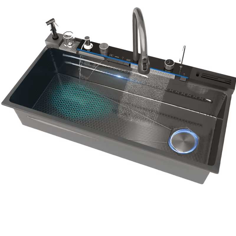 High Quality Hand-Made Stainless Steel Sink With Temperature Digital Display Honeycomb Embossingtechnology Piano Switch Button High Quality Hand Made Stainless Steel Sink 1.png 800x800 1 High Quality Hand-Made Stainless Steel Sink With Temperature Digital Display Honeycomb Embossingtechnology Piano Switch Button