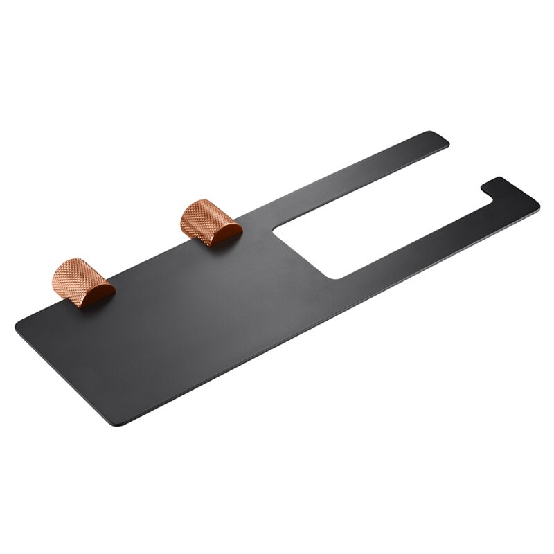 High Quality Modern Sus304 Brass Wall Mount Black Tissue Toilet Paper Roll Holder With Phone Shelf High Quality Modern Sus304 Brass Wall High Quality Modern Sus304 Brass Wall Mount Black Tissue Toilet Paper Roll Holder With Phone Shelf