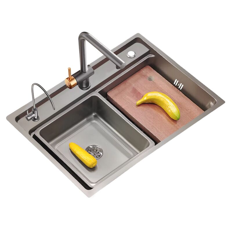 High Quality Rust-Resistant Stainless Steel Single Bowl Kitchen Sink 3-Hole Prep Bowl Square for Efficient Food Preparation High Quality Rust Resistant Stainless Steel Single High Quality Rust-Resistant Stainless Steel Single Bowl Kitchen Sink 3-Hole Prep Bowl Square for Efficient Food Preparation