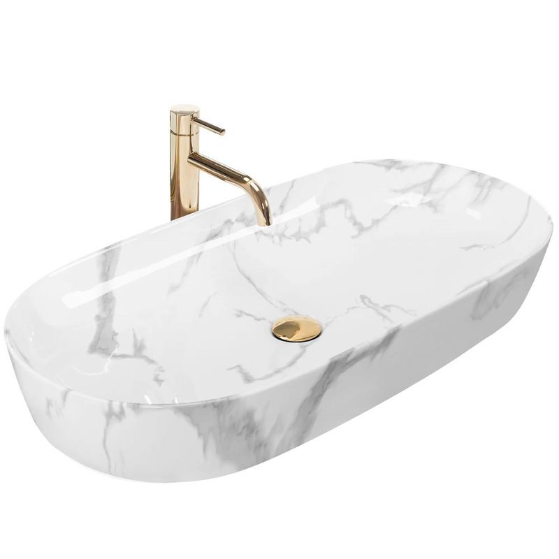 Italian Style Ceramic Marble Vessel Sink Art Basin Countertop Wash Basin Modern Bathroom Sink Italian Style Ceramic Marble Vessel Sink Italian Style Ceramic Marble Vessel Sink Art Basin Countertop Wash Basin Modern Bathroom Sink