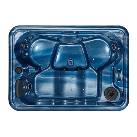 Outdoor Cheap Spa White Color Adult Whirlpool Acrylic Waterfall Surfing Jet Tub