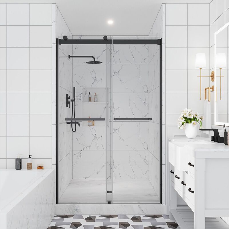China Factory Custom Frameless Double Sliding Tempered Glass Shower Door MP SD1017 China Factory Custom Frameless Double Sliding Tempered Glass Shower Door China Factory Custom Frameless Double Sliding Tempered Glass Shower Door