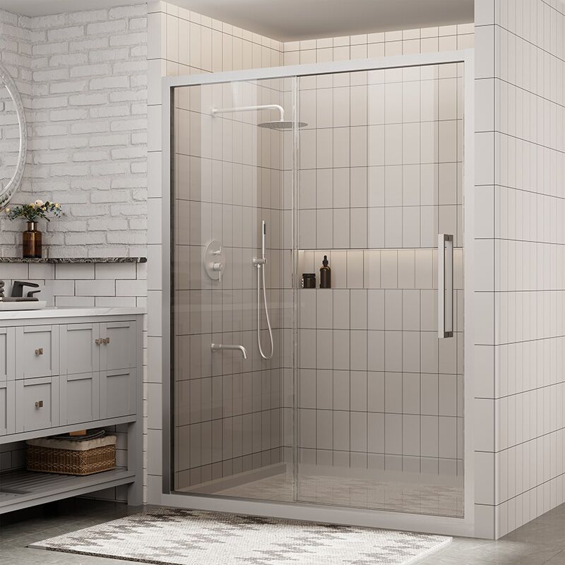 High Quality Stainless Steel Handle Sliding Shower Door MP SD1024 High Quality Stainless Steel Handle Sliding Shower Door High Quality Stainless Steel Handle Sliding Shower Door