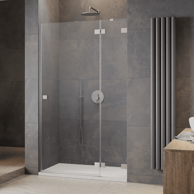 Tempered Glass Frameless Hinged Shower Door MP SD1060 Tempered Glass Frameless Hinged Shower Door Tempered Glass Frameless Hinged Shower Door