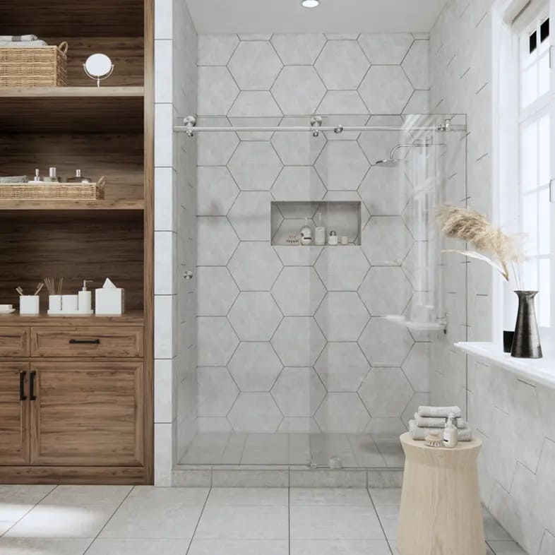 Customizable Sliding No Borders Shower Doors Durable Design & Factory Direct Savings MP SDG 104 Customizable Sliding No Borders Shower Doors Durable Design Factory Direct Savings Customizable Sliding No Borders Shower Doors Durable Design & Factory Direct Savings