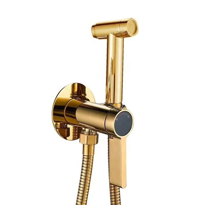 High Pressure Gold Plating Portable Bathroom Bath Bidet Sprayer Set MP TS 1047 High Pressure Gold Plating Portable Bathroom Bath Bidet Sprayer Set High Pressure Gold Plating Portable Bathroom Bath Bidet Sprayer Set