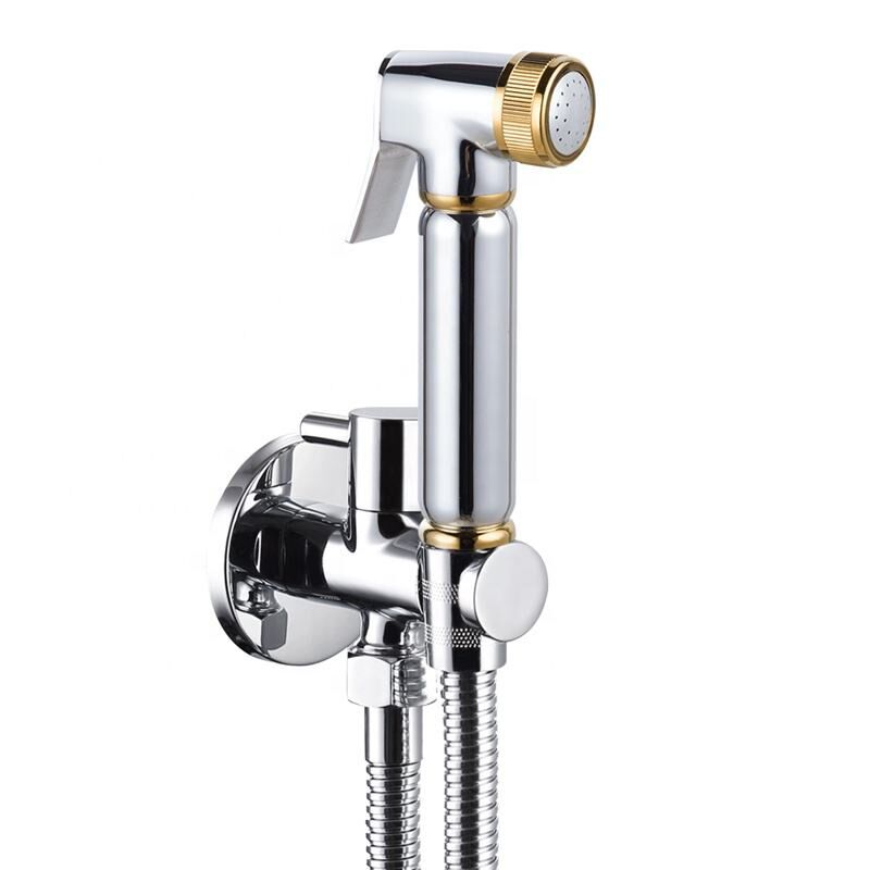 Hot and cold bidet sprayer Faucet Toilet sprayer BlackchromeGold MP TS 109 Hot and cold bidet sprayer Faucet Toilet sprayer BlackchromeGold Hot and cold bidet sprayer Faucet Toilet sprayer BlackchromeGold
