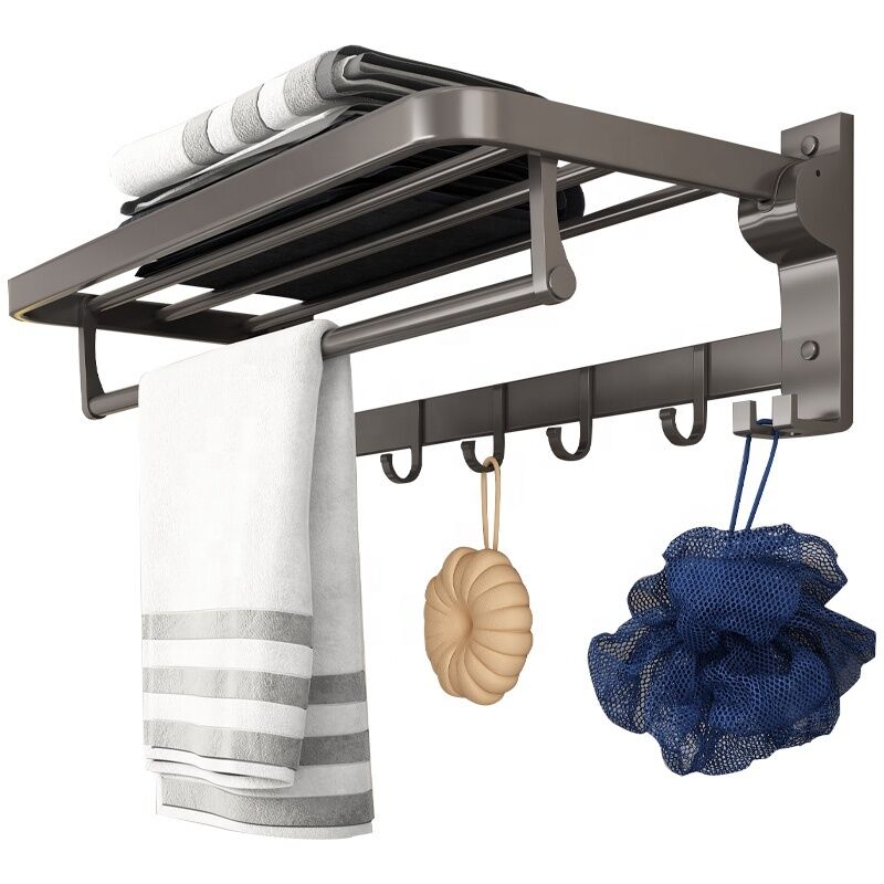 Modern Bathroom Towel Bar Accessory Set Towel Rack Quality Aluminum Wall Mounted Bathroom Accessories Set Modern Bathroom Towel Bar Accessory Set Modern Bathroom Towel Bar Accessory Set Towel Rack Quality Aluminum Wall Mounted Bathroom Accessories Set