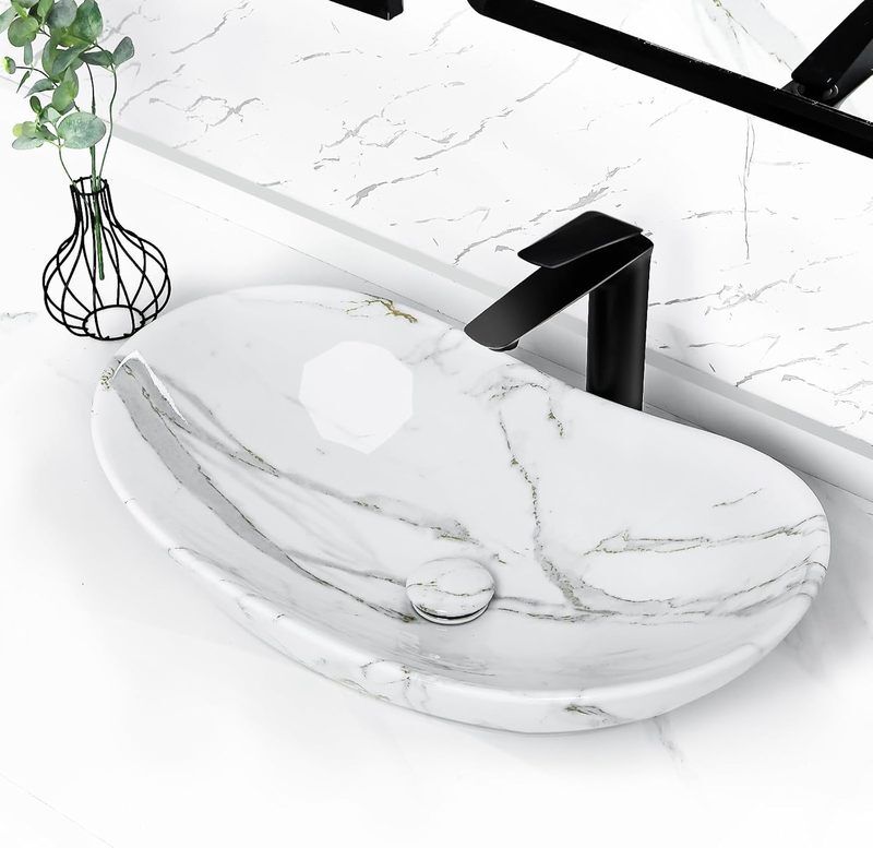 Modern Design Luxury Boat Shape Vessel Sink Above Counter Basin White Ceramic Art Sinks Bowl Washbasin Modern Design Luxury Boat Shape Vessel Modern Design Luxury Boat Shape Vessel Sink Above Counter Basin White Ceramic Art Sinks Bowl Washbasin