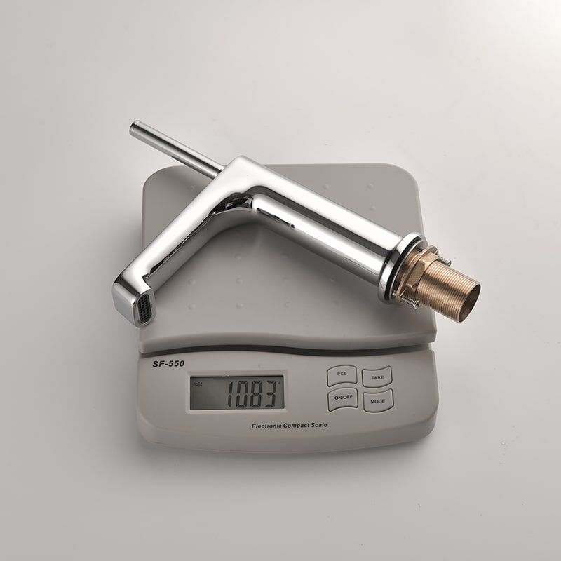 Wholesale High Quality Single Handle Bathroom Faucet Mixer Vanity Copper Sink Water Tap Faucet For Bathroom Modern Luxury Lavatory Brass Water Tap Faucet Designs Vanity Sanitary Bathroom Sinks Mixers Basin Faucets 17 Wholesale High Quality Single Handle Bathroom Faucet Mixer Vanity Copper Sink Water Tap Faucet For Bathroom - Image 4