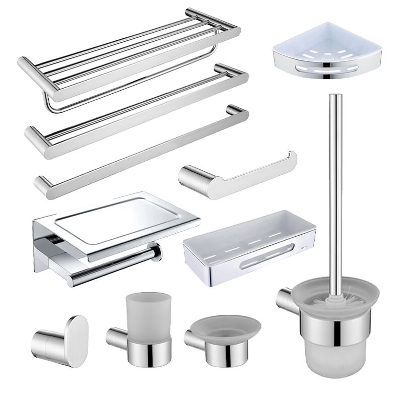 Modern Stainless Steel Mirror Light Towel Racks Toilet and Bathroom Accessories Set for Hotel Home Apartment Kitchen Use Modern Stainless Steel Mirror Light Towel Modern Stainless Steel Mirror Light Towel Racks Toilet and Bathroom Accessories Set for Hotel Home Apartment Kitchen Use
