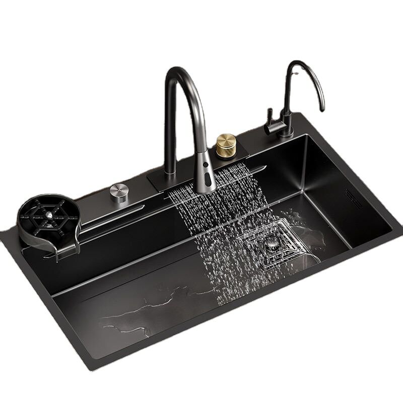 Sale Kitchen Sink Vegetable Basin 304 SS Large Tank, Household PVD Vacuum Plated Nano Thick Center Basin OSONOE Sale Kitchen Sink Vegetable Basin 304 Sale Kitchen Sink Vegetable Basin 304 SS Large Tank, Household PVD Vacuum Plated Nano Thick Center Basin