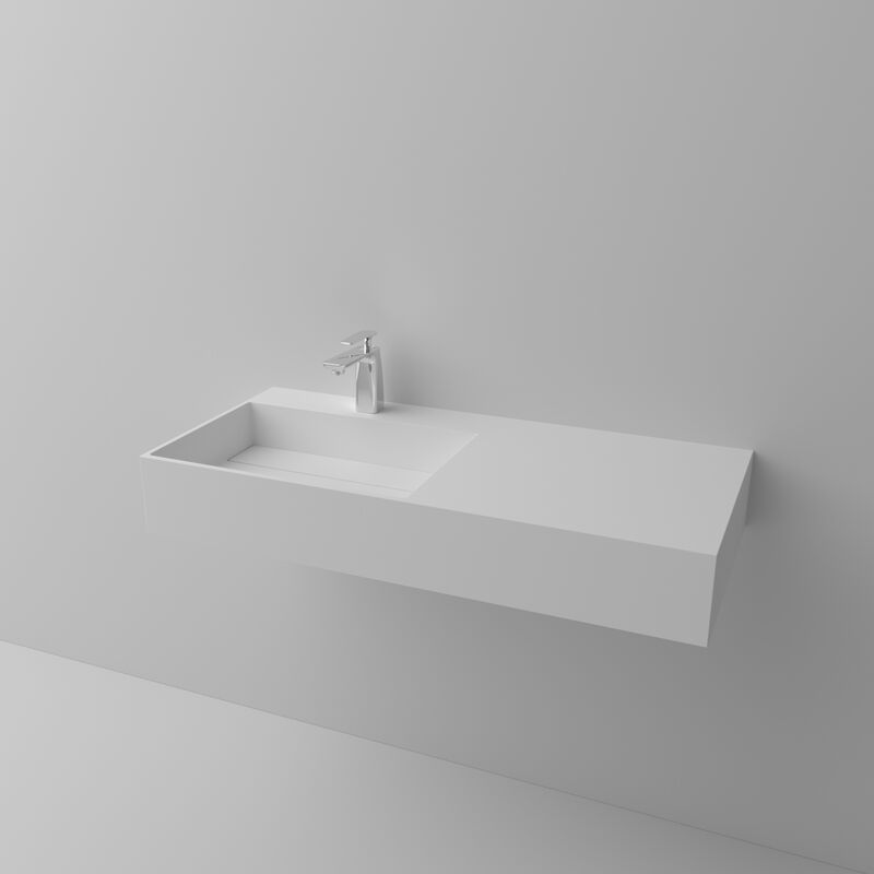 Simple Wall-mounted Hand Wash Basin Saves Space for Apartments Simple Wall mounted Hand Wash Basin Simple Wall-mounted Hand Wash Basin Saves Space for Apartments