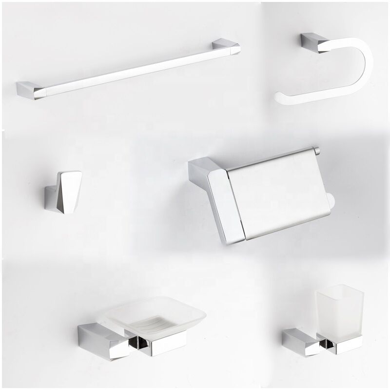 Square Design Bathroom Fixtures Wall Mounted Chrome Bathroom Accessories Set Square Design Bathroom Fixtures Wall Mounted Square Design Bathroom Fixtures Wall Mounted Chrome Bathroom Accessories Set