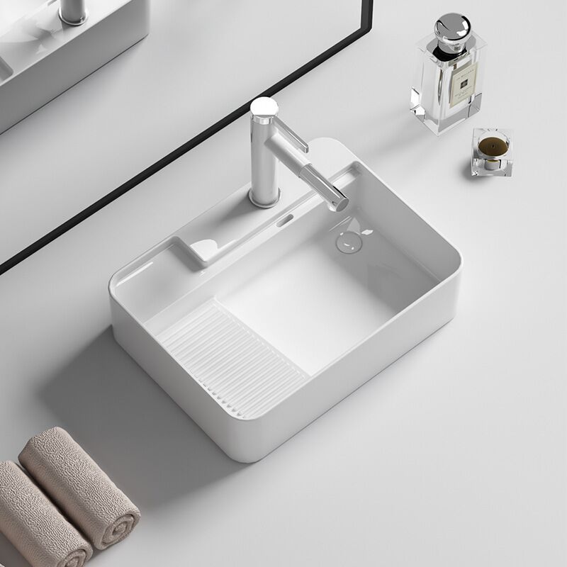 Wholesale Hotel Rectangular Countertop Ceramic Basin Modern Wash Basin Bathroom Sink Wholesale Hotel Rectangular Countertop Ceramic Basin Wholesale Hotel Rectangular Countertop Ceramic Basin Modern Wash Basin Bathroom Sink
