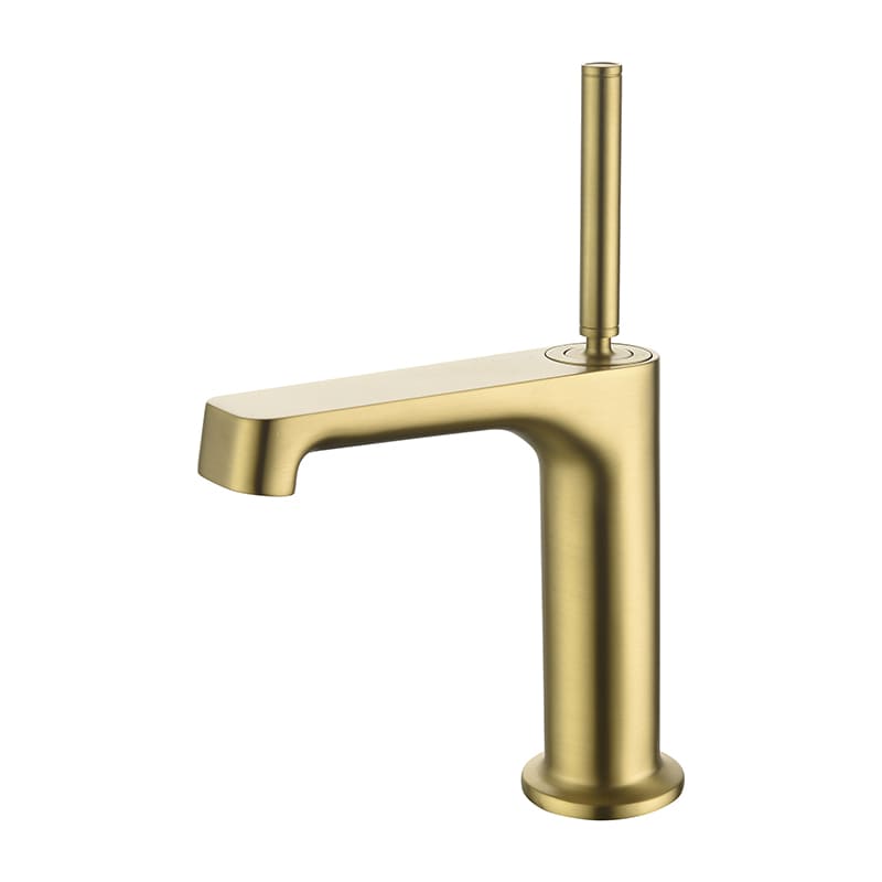 Wholesale High Quality Single Handle Bathroom Faucet Mixer Vanity Copper Sink Water Tap Faucet For Bathroom Wholesale Modern Luxury Hotel Bathroom Brass Black Gold Single Hole Water Basin Sink Vanity Faucet Mixer Tap 1 Wholesale High Quality Single Handle Bathroom Faucet Mixer Vanity Copper Sink Water Tap Faucet For Bathroom - Image 24