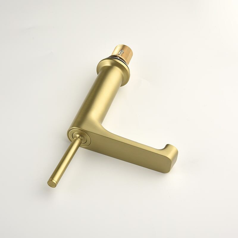 Wholesale High Quality Single Handle Bathroom Faucet Mixer Vanity Copper Sink Water Tap Faucet For Bathroom Wholesale Modern Luxury Hotel Bathroom Brass Black Gold Single Hole Water Basin Sink Vanity Faucet Mixer Tap 2 Wholesale High Quality Single Handle Bathroom Faucet Mixer Vanity Copper Sink Water Tap Faucet For Bathroom - Image 23