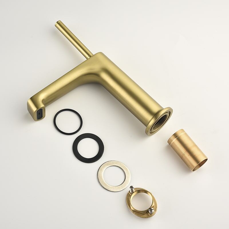 Wholesale High Quality Single Handle Bathroom Faucet Mixer Vanity Copper Sink Water Tap Faucet For Bathroom Wholesale Modern Luxury Hotel Bathroom Brass Black Gold Single Hole Water Basin Sink Vanity Faucet Mixer Tap 7 Wholesale High Quality Single Handle Bathroom Faucet Mixer Vanity Copper Sink Water Tap Faucet For Bathroom - Image 19