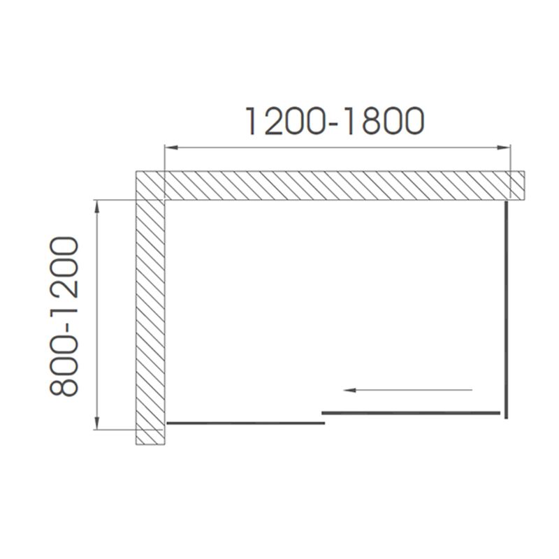 Bathroom Shower Doors Enclosure Stall Unit Room Douche Bath Cabin Cubicle China Shower Doors suppliers factory wholesale bathroom tempered glass shower door 01 size 1 Bathroom Shower Doors Enclosure Stall Unit Room Douche Bath Cabin Cubicle - Image 2