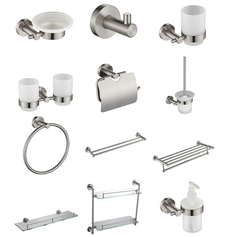 Wholesale Hotel and Home High Quality 304 Stainless Steel Wall-Mounted Modern Elegant Bathroom Accessories Set Wholesale hotel and home high quality 304 stainless steel wall mounted modern elegant bathroom accessories 1 4200 Wholesale Hotel and Home High Quality 304 Stainless Steel Wall-Mounted Modern Elegant Bathroom Accessories Set - Image 2