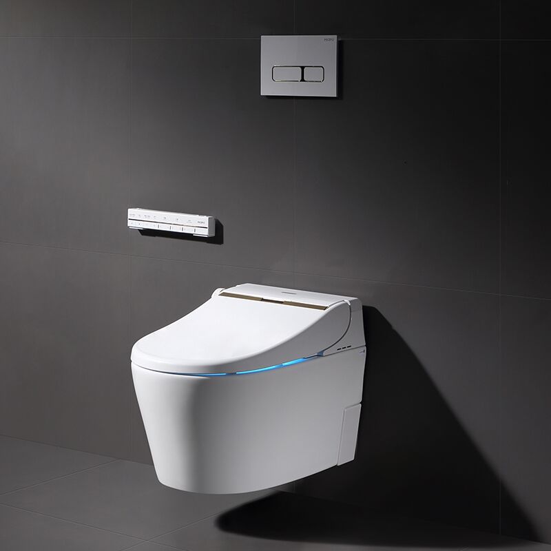 European-style modern design concealed water tank wall-mounted smart electric toilet SV07 toilet V007 7 Wall-mounted automatic flushing smart toilet